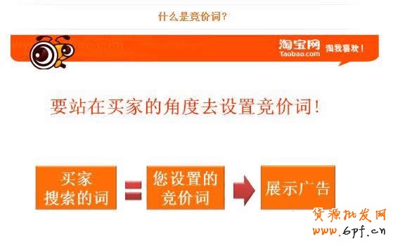 淘寶直通車基礎(chǔ)-什么是競價詞？