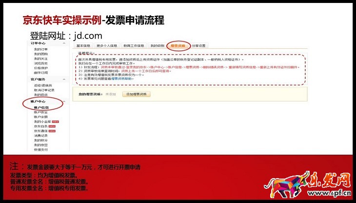 京準通入門指南（三）：賬號充值發(fā)票操作