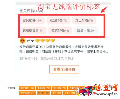 評價標簽