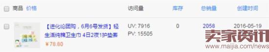 這個產品通過微信廣告日售千單！