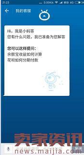 支付寶小螞答怎么使用？